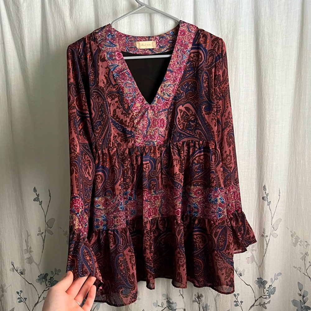 Altar’d State Lined Blouse